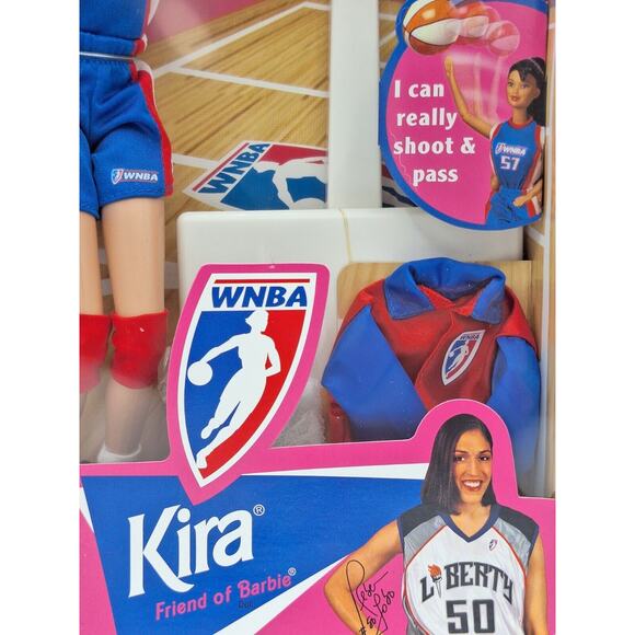 41)VINTAGE WNBA's KIRA DOLL FROM THE FRIEND OF BARBIE COLLECTION. - Picture 4 of 10